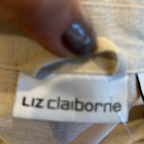 Liz Claiborne linen/ cotton Summer jacket - Picture 6 of 7